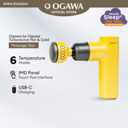 [New Arrival 2024] [Apply Code: 6TT31] ogawa by OGAWA TURBOREVIVE Hot & Cold Massage Gun*